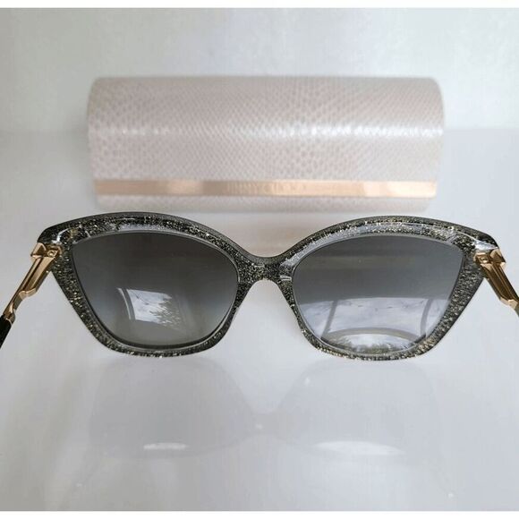 JIMMY CHOO Women's NAT/S 57mm Sunglasses NEW WITH CASE MSRP $395 - Picture 3 of 16